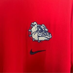 GONZAGA men’s Nike Dri Fit Bulldogs Champs SZ L.